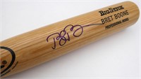 Bret Boone Autographed Rawlings Bat Seattle
