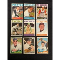 (25) Baseball Cards 1963-1965 Topps