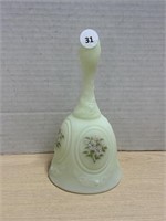 Hand-painted Frosted Bell (fenton ?)