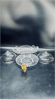 Antique Clear Glass Dishes & More