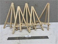 Wooden Easels Lot