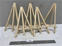 Wooden Easels Lot