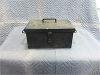 Metal lock box