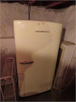 Old General  Electric refrigerator.