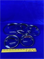 5pc glass pot & pan lids