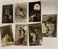 7   Vintage Postcards (see photo)