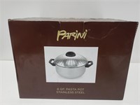 NIP Parini 6qt Pasta Pot, Stainless Steel