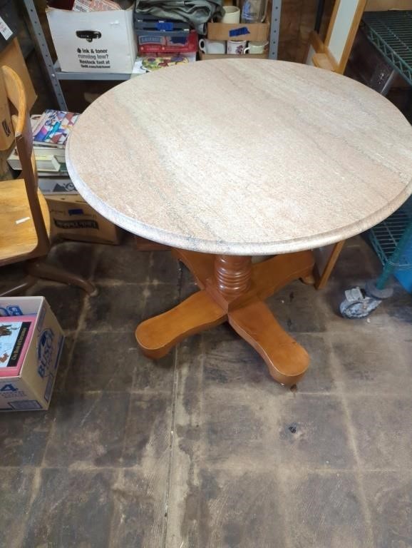 Marble top table