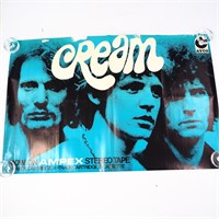 Rare 1968 Cream Atco Ampex Tapes Promo Poster