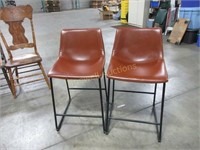Two sleek chairs