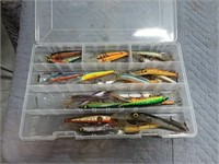 assortment of fishing lures - thunder sticks