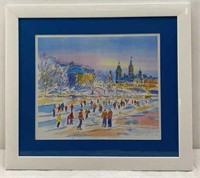 19x17in Diane Arnold signed - The Rideau Canal