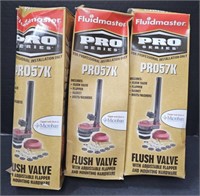 (ZZ) Three Fluidmaster PRO57K Flush Valve With