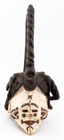 African Igbo Agbogho Mmuo Helmet Mask