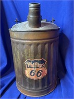Phillips 66 One Gallon Gas Can (no lid)