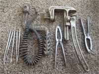 Nut Crackers, Nut Pickers, Stove Handles
