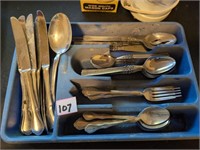 Ekco utensils in tray