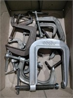 Different size of c clamps