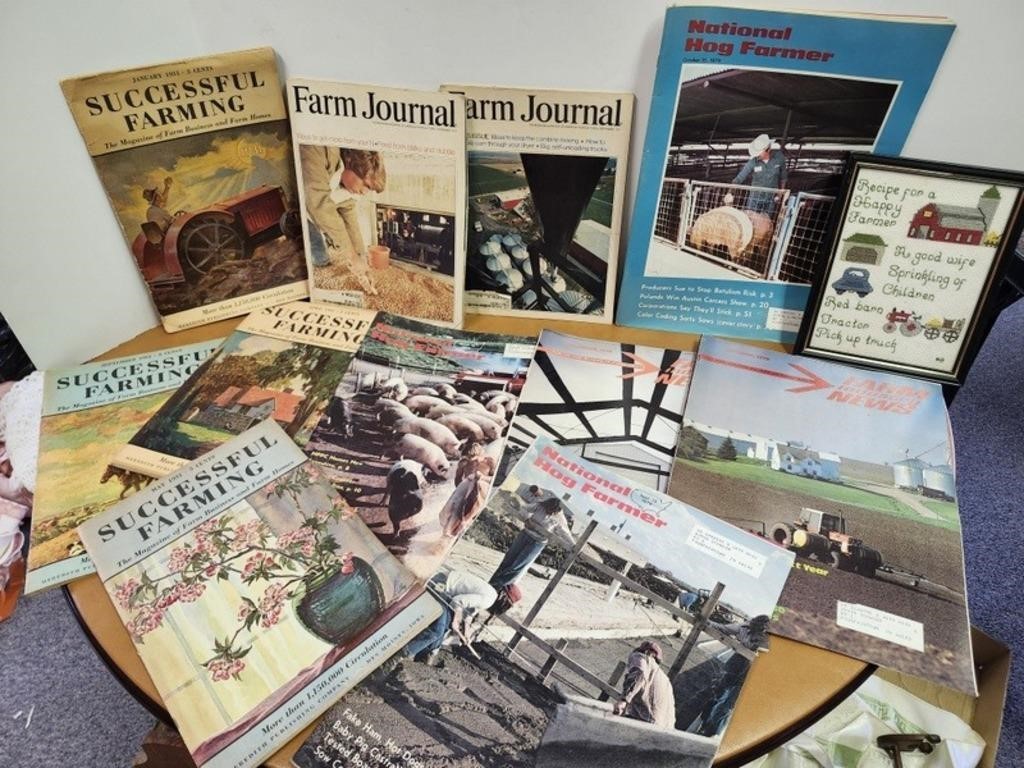 Farming Magazines, vintage & modern