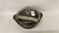 Wagner Cast Iron bean pot with lid