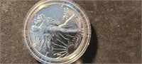 1988 Silver Eagle--proof