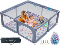 Baby Playpen For Babies And Toddlers, Large Area