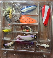 VTG Sealed Package Of New Fishing Lures 10 PCS