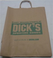 Dicks Sporting Goods Paper Bags 13x7x15.5