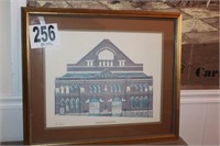 Framed Ryman Auditorium Print by Phil Ponder 22 x