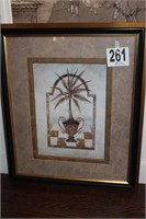 Framed Burrows Print 37 x 31