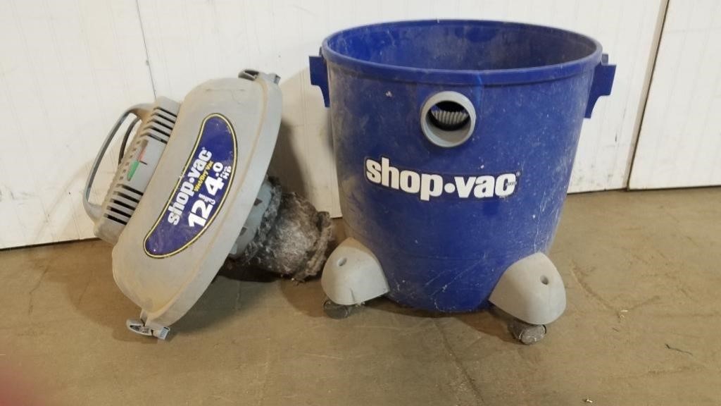 Shop Vac 12 Gallons 4.0 HP