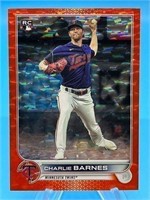 Charlie Barnes Topps Orange Foil /299