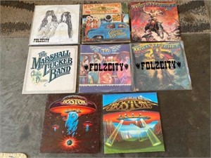 Record Collection (Incl. Boston, Marshall Tucker