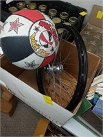 Bicycle rim, ball