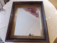 Old Mirror in Frame