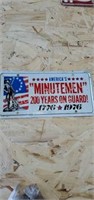 America's "Minutemen" 200 years on guard! 1776 -