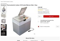 C356  Koolatron Iceless Cooler 33qt Gray