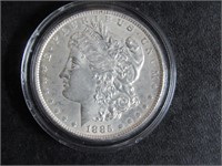 1885 Morgan dollar