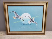 Alec McCauley Gulls - painting