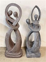 2.5 FT Couple Sculptures