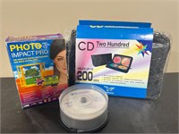 Photo Editing Software, BD-R, & CD Case