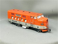 marx southern pacific 6000 train engine - 9"
