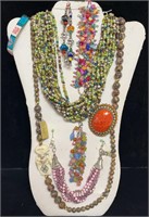 (7 pcs) Designer Beaded Jewelry