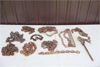 Assortment of Chains - Various Sizes & Lengths