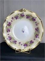 Prussian Round Serving Bowl By Beyer & Bock
