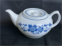 Blue & White Tea Pot