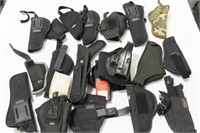 PISTOL HOLSTERS BY UNCLE MIKE'S, MIL-TECH AND