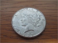 1922-S Peace Silver Dollar