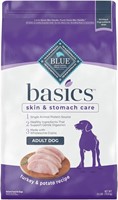 Blue Buffalo Basics Dry Food  24lbs Turkey