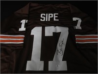 Brian Sipe Signed Jersey FSG COA